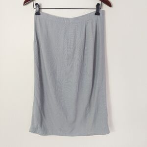 Vintage Holt Renfrew Platinum Skirt Made in Italy Size 8